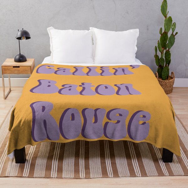 Item preview, Callin' Baton Rouge Purple Retro designed and sold by one-broke-kid.