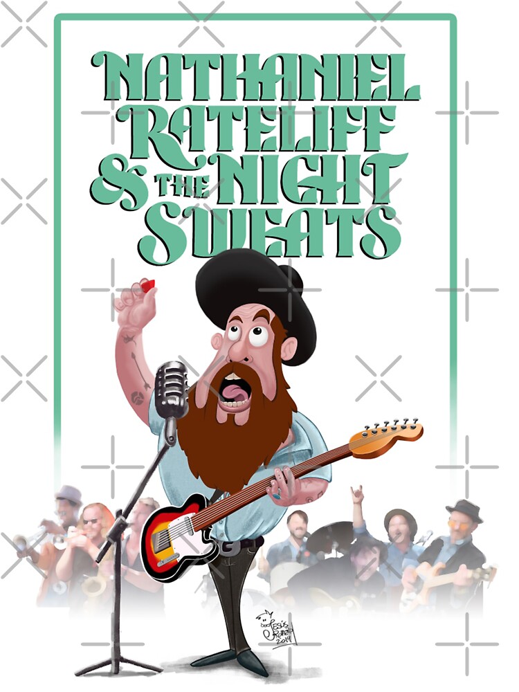 Nathaniel Rateliff Tour 2020 Dedekpreman Essential T-Shirt