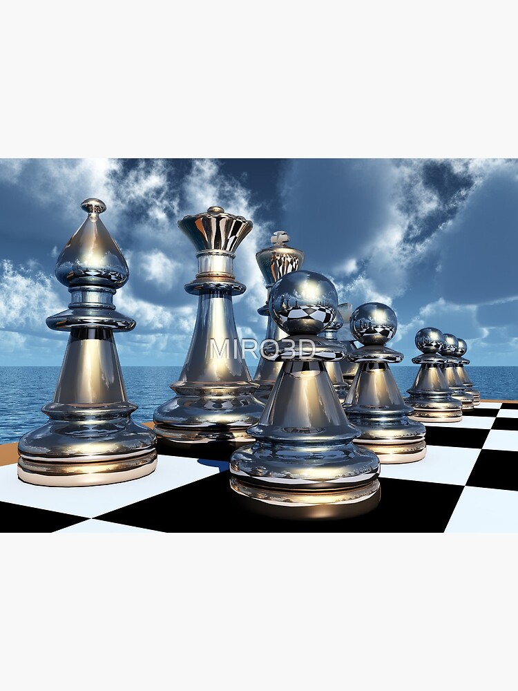 game of chess Art Print