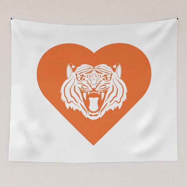 Item preview, Tiger Mascot Cares Orange designed and sold by cmd-art.