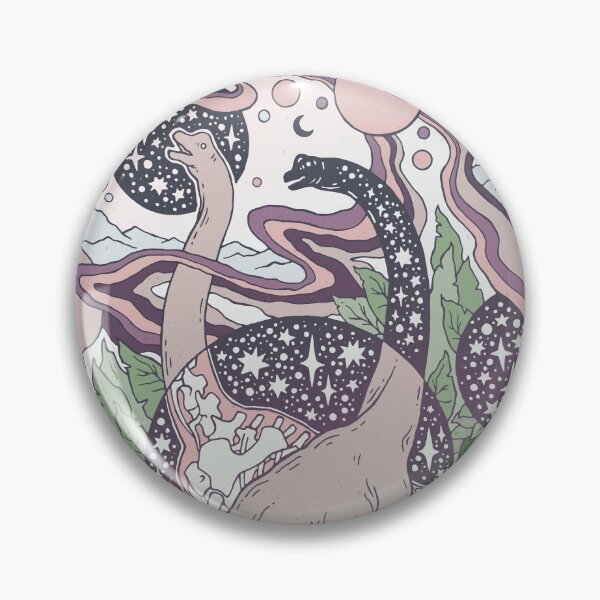 Item preview, Jurassic Portal | Purple Haze Palette | Dinosaur Science Fiction Art designed and sold by OMEGAFAUNA.