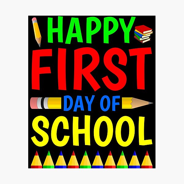 Item preview, Happy First Day Of School Gift Perfect School 2020 designed and sold by naworas.