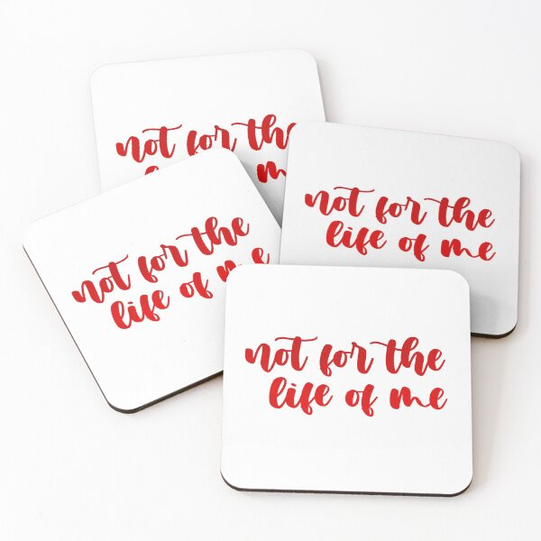 Item preview, not for the life of me - thoroughly modern Mille, calligraphy designed and sold by chosenhomes.