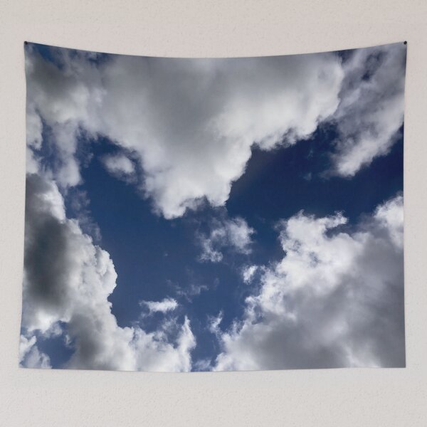 Item preview, Deep Blue Sky with Clouds designed and sold by HibouMagique.