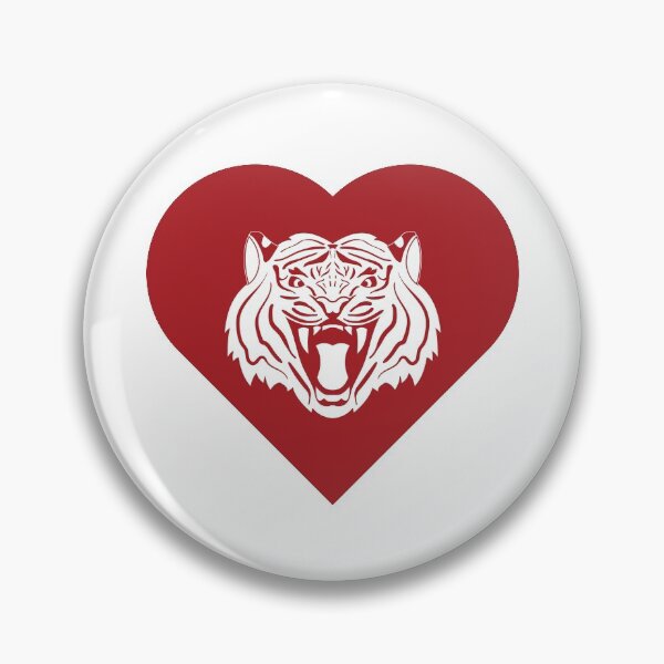 Item preview, Tiger Mascot Cares Red designed and sold by cmd-art.