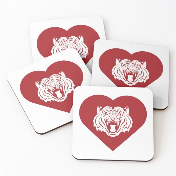 Item preview, Tiger Mascot Cares Red designed and sold by cmd-art.