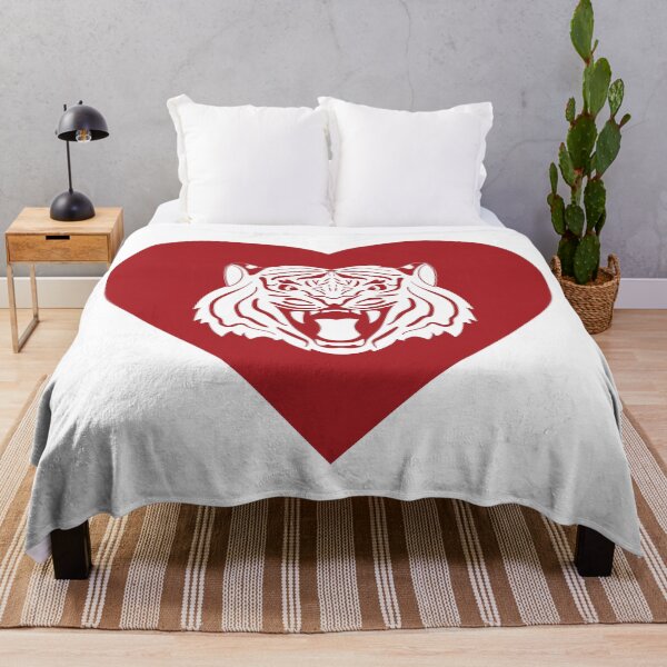 Item preview, Tiger Mascot Cares Red designed and sold by cmd-art.