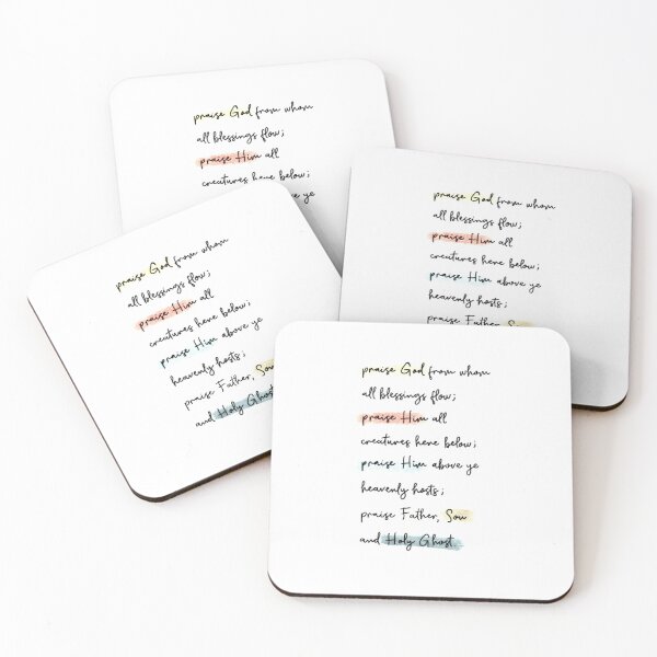 Item preview, Doxology Hymn designed and sold by Abigail Russell.