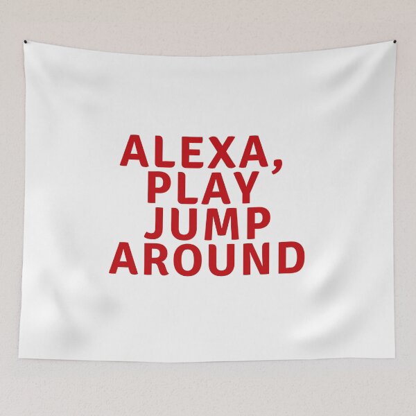 Item preview, Alexa, Play Jump Around designed and sold by emily-crabtree.