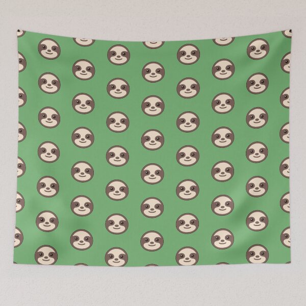 Item preview, Sloth Happy Face designed and sold by MartinRivas.