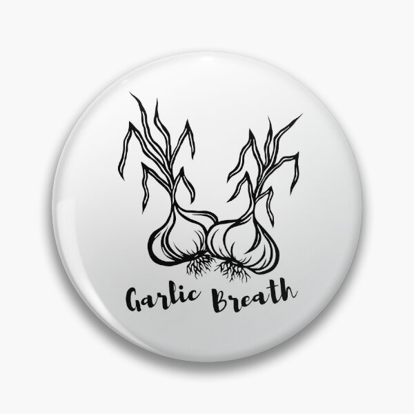 Item preview, Garlic Breath | Garlic Bulbs Design designed and sold by Monochromatics by Corie Mae Dark.