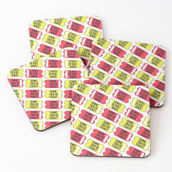 Item preview, ‘One Ticket’ Arcade Ticket Design designed and sold by PerpetualPanic.