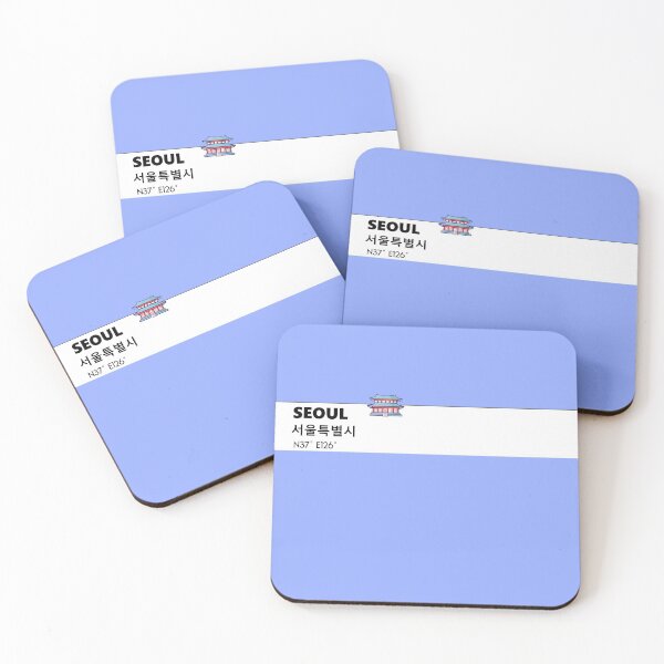 Item preview, Pastel Blue Seoul - Korean Dream designed and sold by gsqui.