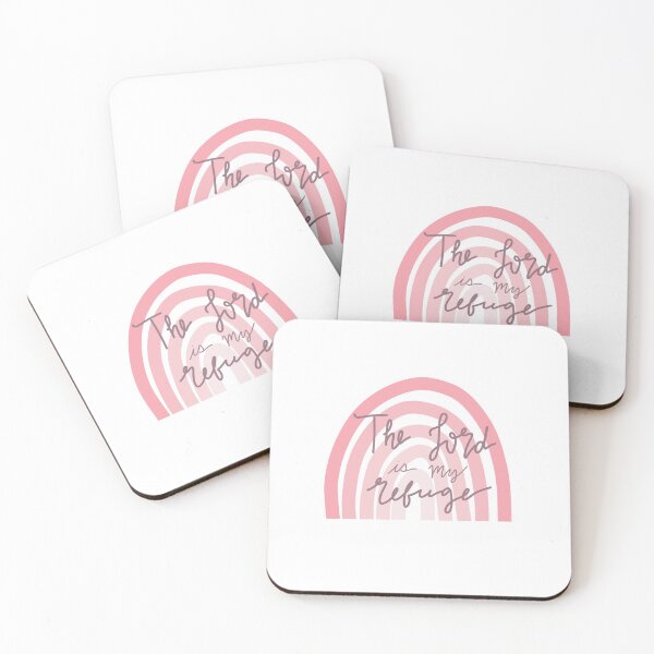Item preview, The Lord is my Refuge designed and sold by stickers-by-lib.