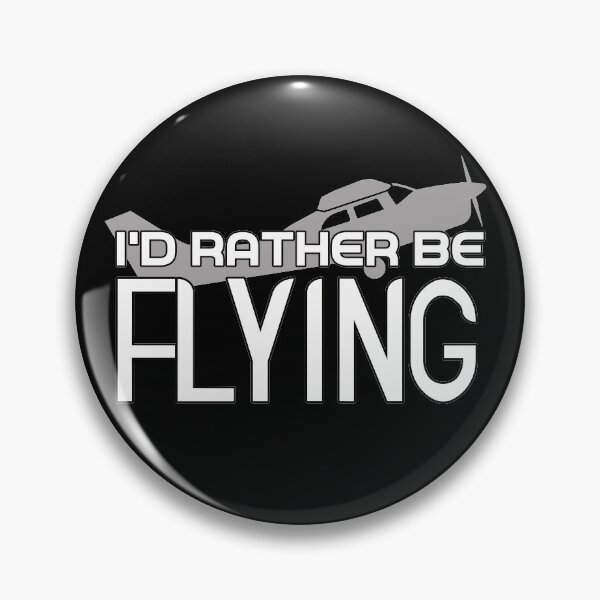 Item preview, I'd Rather Be Flying designed and sold by RobomShop.