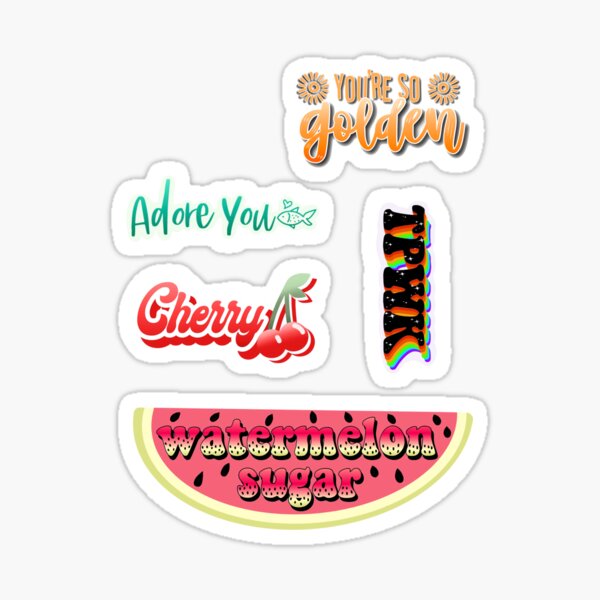 Harry Styles Fine Line Sticker Pack Sticker