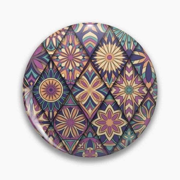 Item preview, Ornate Floral Seamless Pattern With Vintage Mandala designed and sold by DopeTops.