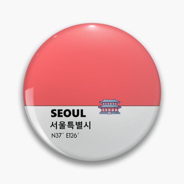Item preview, Pastel Red Seoul - Korean Dream designed and sold by gsqui.