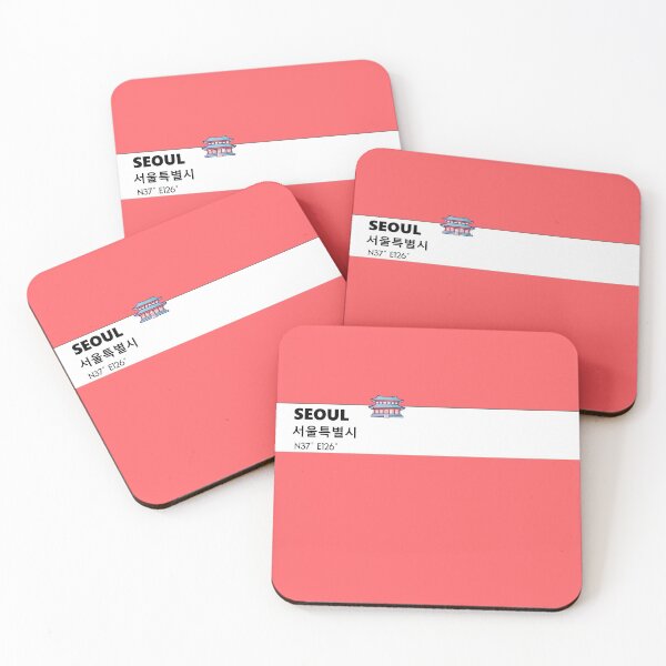 Item preview, Pastel Red Seoul - Korean Dream designed and sold by gsqui.