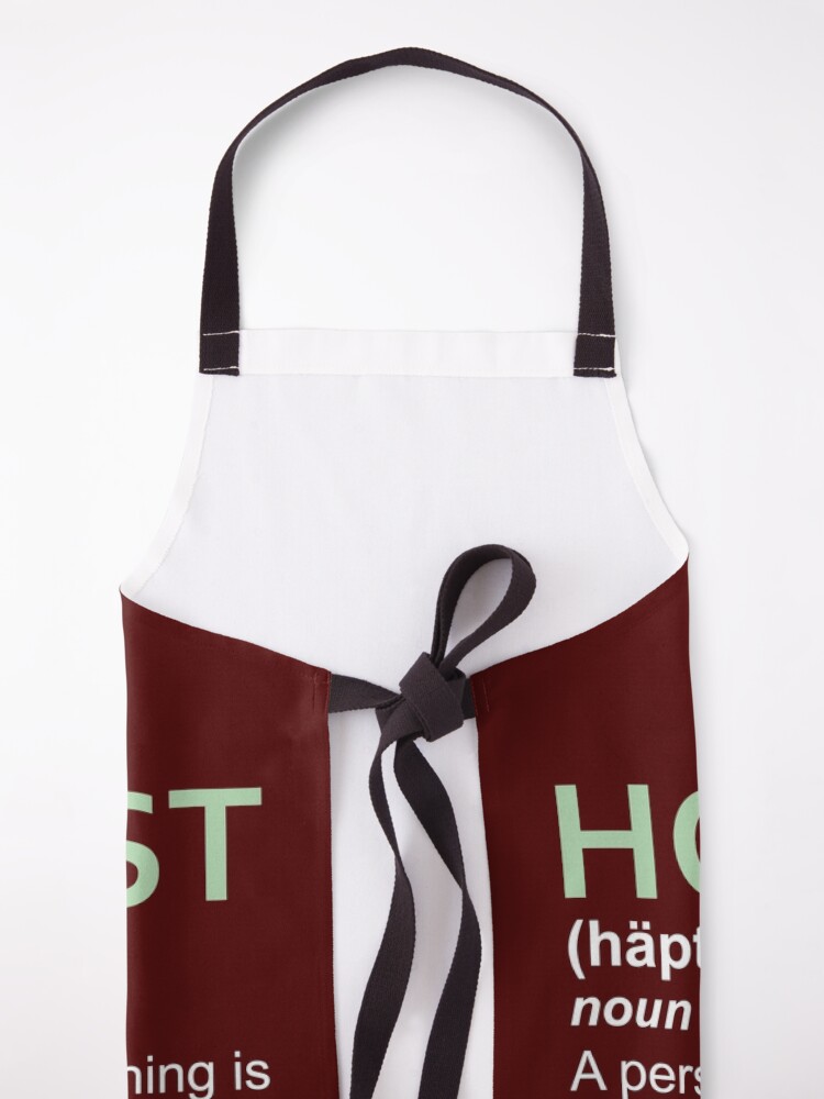 Alternate view of Hoptimist Design for Craft Beer Lovers Apron