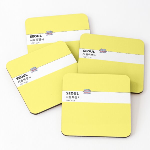 Item preview, Pastel Yellow Seoul - Korean Dream designed and sold by gsqui.