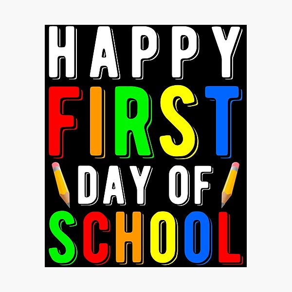 Item preview, Happy First Day Of School Gift Great School 2020 designed and sold by naworas.