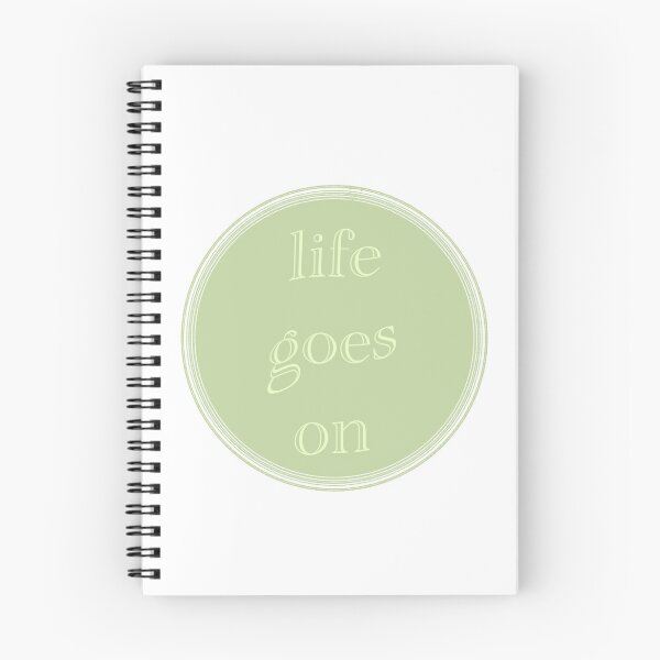 Item preview, “life goes on” circle  designed and sold by Noellefr.