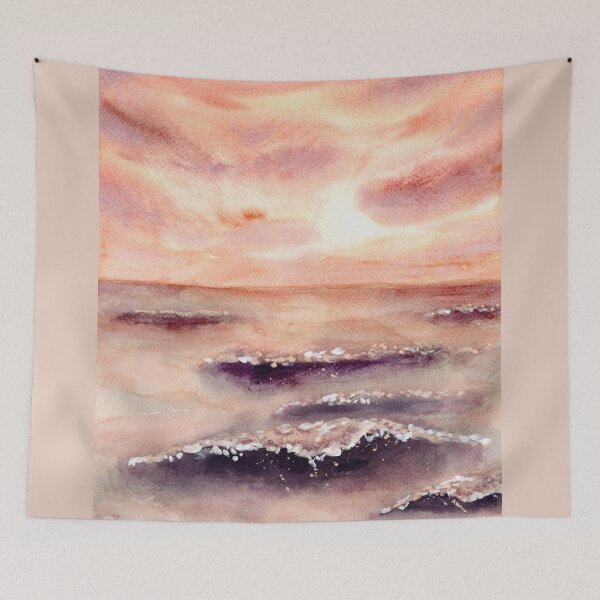 Item preview, Golden Hour Oceanscape designed and sold by Pattokarts.