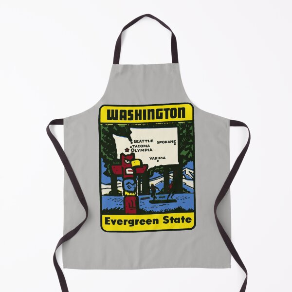 Item preview, Vintage Washington State Decal designed and sold by Decal Mania.