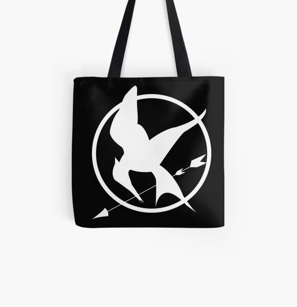 THE HUNGER GAMES Bolsa estampada de tela