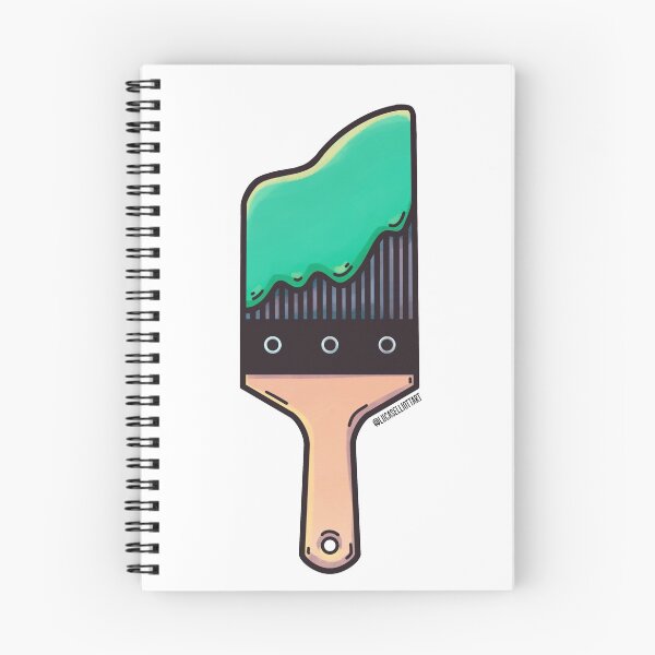 Item preview, The painted brush designed and sold by LucasElliottArt.