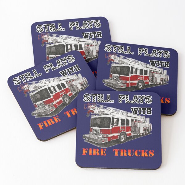 Item preview, Still Plays With Firetrucks designed and sold by headshote.