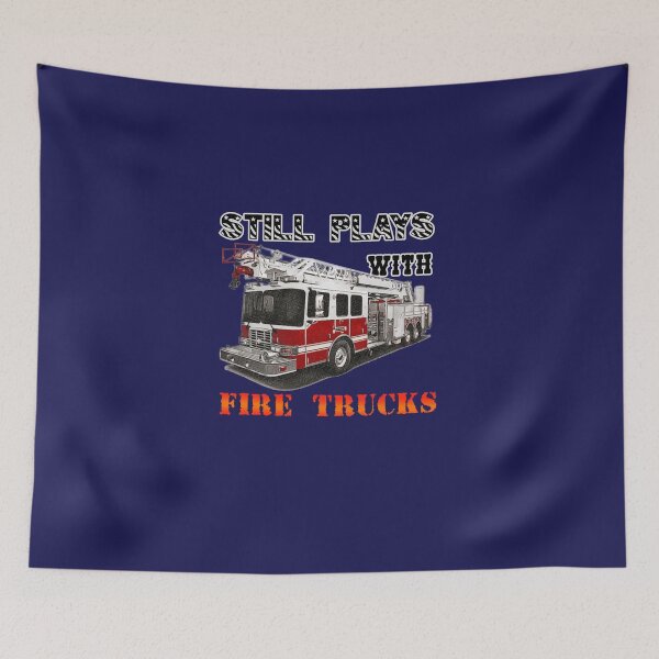 Item preview, Still Plays With Firetrucks designed and sold by headshote.