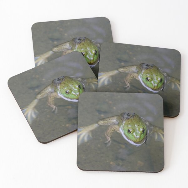 Item preview, Green Frog Dogpaddling designed and sold by mark-bugs-org.