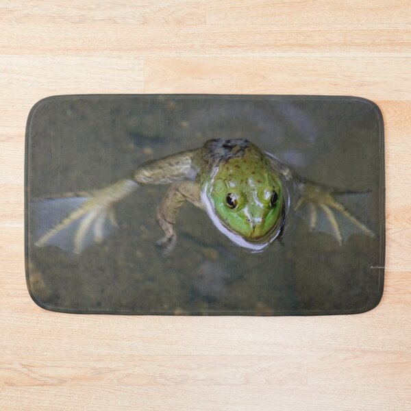 Item preview, Green Frog Dogpaddling designed and sold by mark-bugs-org.