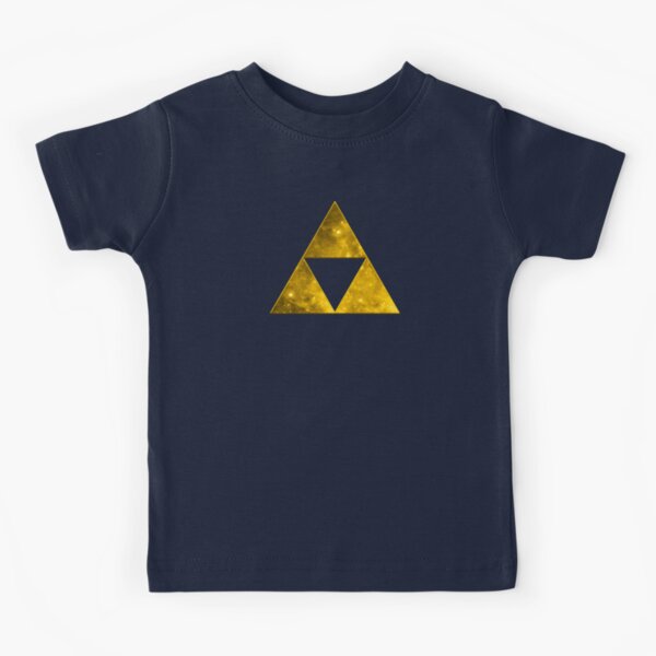 Triforce, Ancient Magical Symbol, Sierpinski Triangle, Galaxy Kids T-Shirt