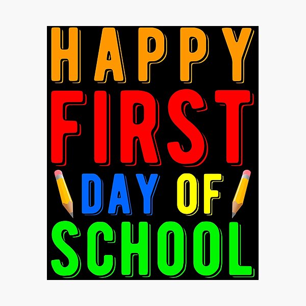 Item preview, Happy First Day Of School Gift Great School 2020 designed and sold by naworas.