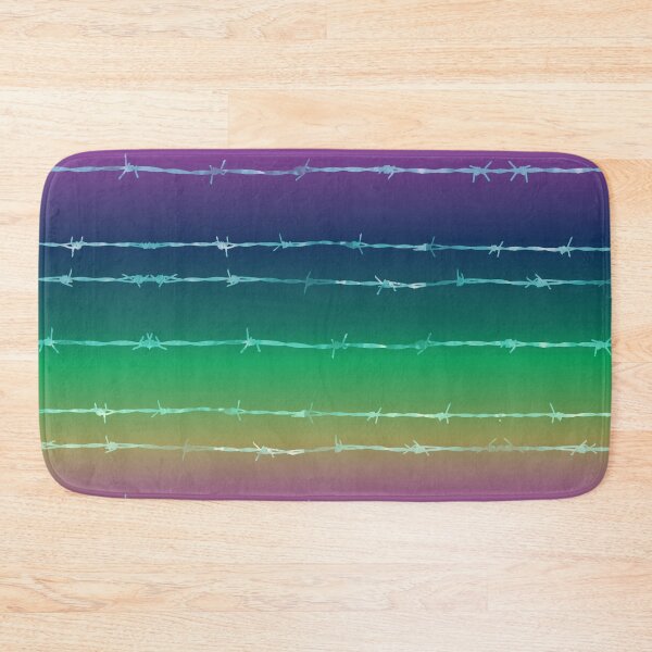 Item preview, Rainbow barbed wire designed and sold by chihuahuashower.