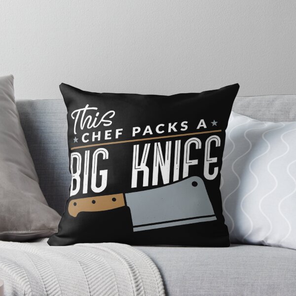 Item preview, This Chef Packs A Big Knife Funny designed and sold by nikkidawn74.