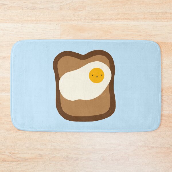Item preview, Smiley Egg on Toast designed and sold by stickersbymilly.