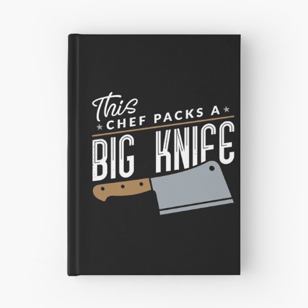 Item preview, This Chef Packs A Big Knife Funny designed and sold by nikkidawn74.
