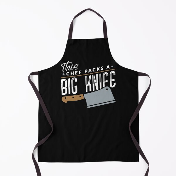 Item preview, This Chef Packs A Big Knife Funny designed and sold by nikkidawn74.