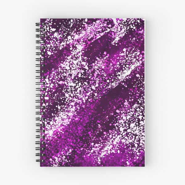 Item preview, Pink Black Watercolor Splashes designed and sold by eidrood.