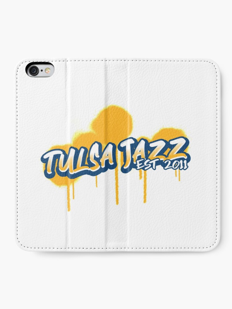 Alternate view of TheCoffeeCupLife:Tulsa Jazz Graffiti Collection iPhone Wallet