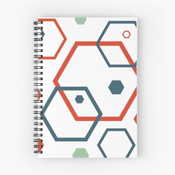 Item preview, Modern Hexagonal Pattern designed and sold by Mykra Apparel.