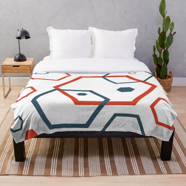 Item preview, Modern Hexagonal Pattern designed and sold by Mykra Apparel.