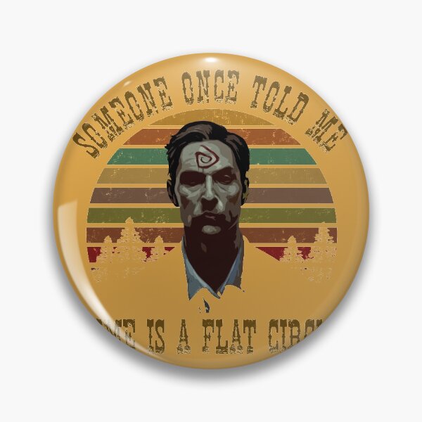 Item preview, Time is a flat circle. designed and sold by PotatoGear.