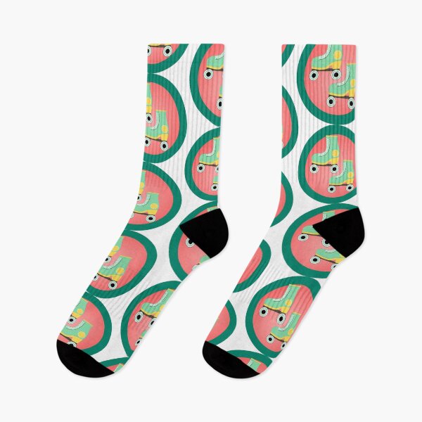 Item preview, Retro Diner themed rollerscates. Vintage diner designed and sold by DiscoDaisyy.