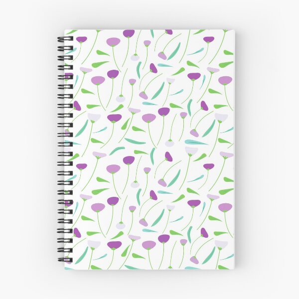 Item preview, Soft Purple Floral Pattern designed and sold by Mykra Apparel.