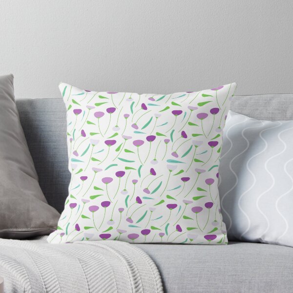 Item preview, Soft Purple Floral Pattern designed and sold by Mykra Apparel.